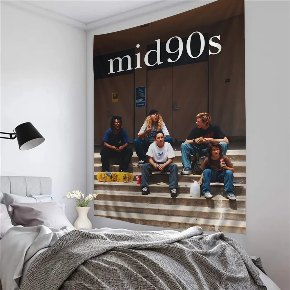 Mid 90S Movie Anime Tapestry Indian Buddha Wall Decoration Witchcraft Bohemian Hippie Wall Hanging Sheets 1