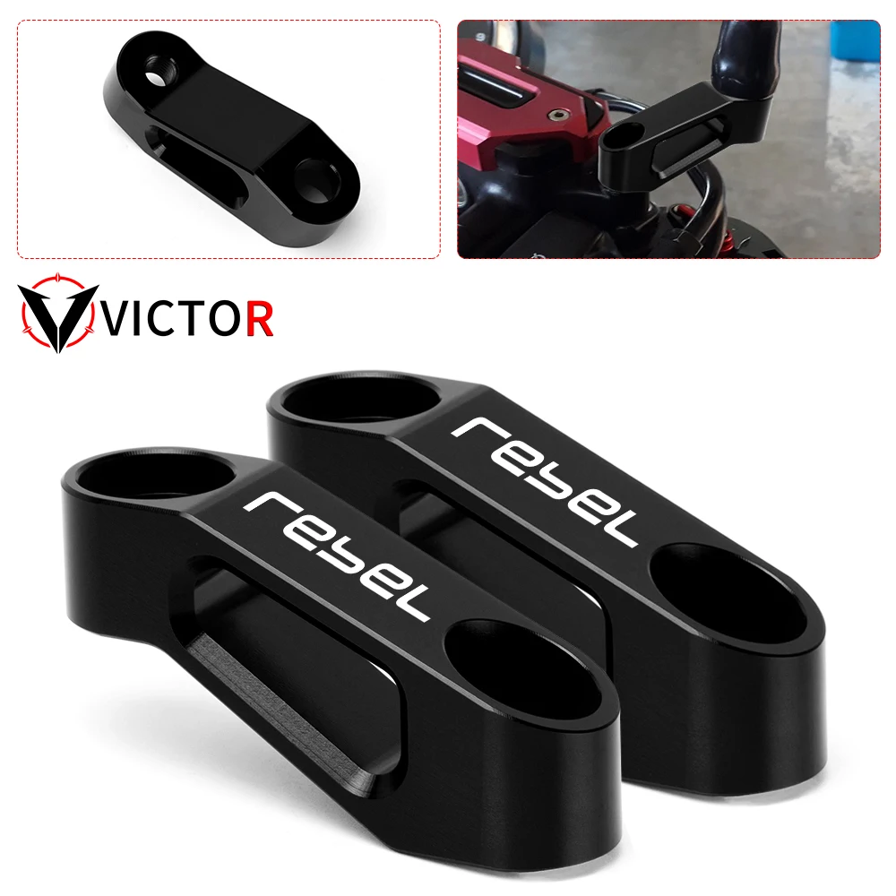 

Для Honda CB1000R CBF1000 CB CBR 1000 650R 250F 650F REBEL PCX зеркальные увеличители Распорки удлинители адаптеры