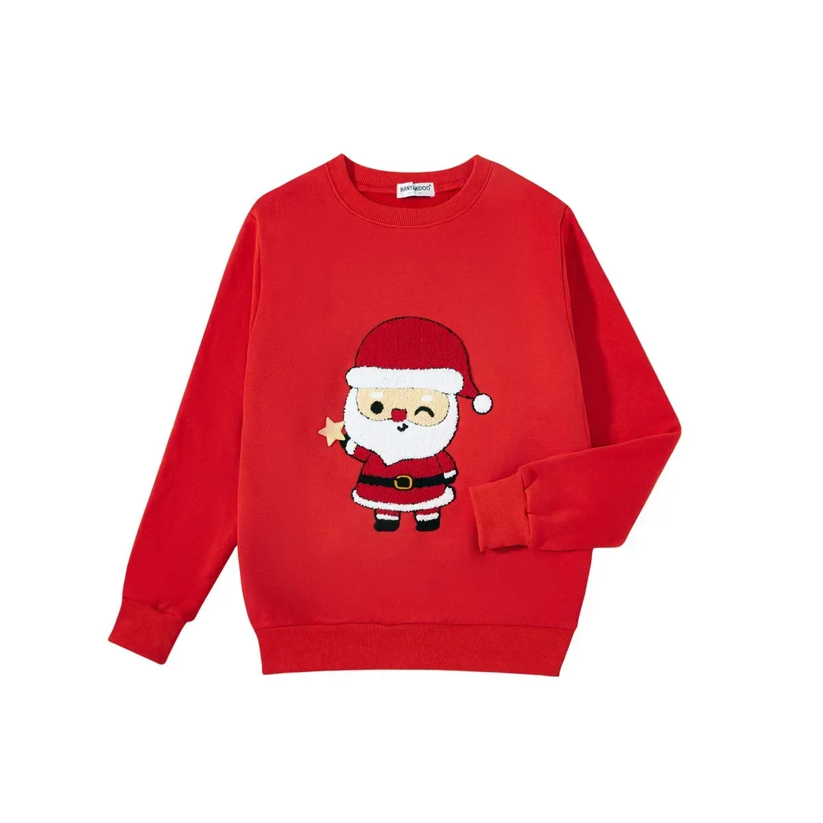 thumbnail image 1 of Ropa de abrigo Pijamas de invierno Conjuntos navideños a juego para toda la familia Adultos Niños Bebés Feliz Navidad Tops y camisetas de vellón Ropa familiar de Año Nuevo, 1 of 5
