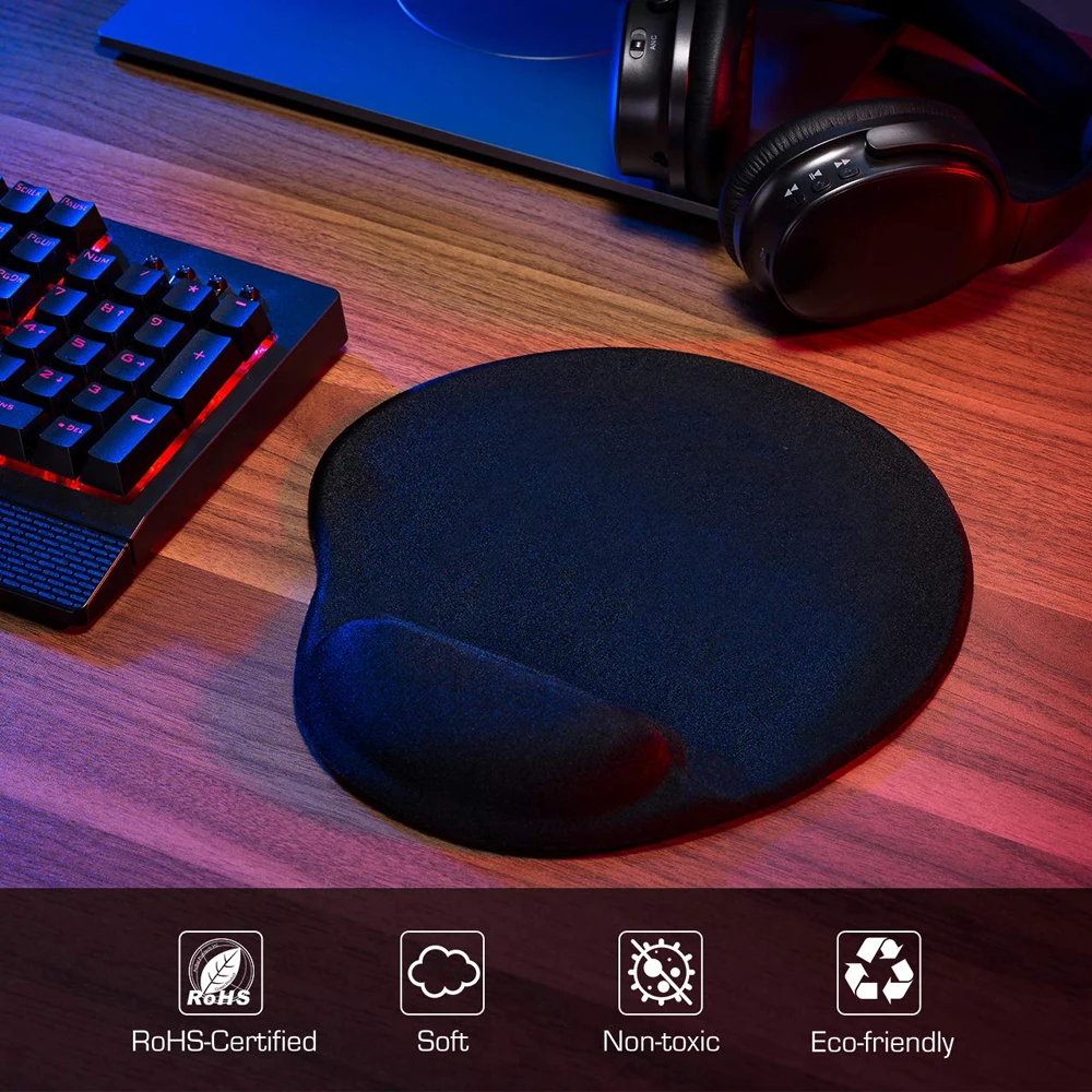 Ergonomic Wrist Rest Gaming Mouse Pad for Enhanced Comfort