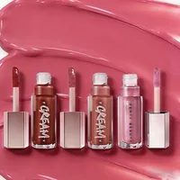 Fenty Beauty Makeup Set Lip Gloss Waterproof Liquid Diamond 3D Body Highlights A Multi-purpose Dual-color Highlighter in One Box