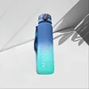 500ML/650ML/1000ML Large Capacity Sports Bottle Motivational Leak Proof Portable Reusable Plastic Cups Outdoor Travel Gym Jugs 5