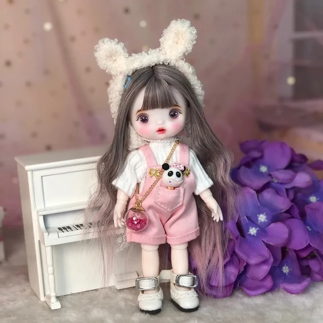 1/6 Bjd Boneca Maquiagem Boneca Sorriso Rosto Boneca Cabeça Ou Boneca  Inteira 30cm Faça Você Mesmo Bonecas Artesanais Crianças Brinquedo Meninas  Boneca Cool Girl Casual Loli Conjunto de Roupas Acessór : 