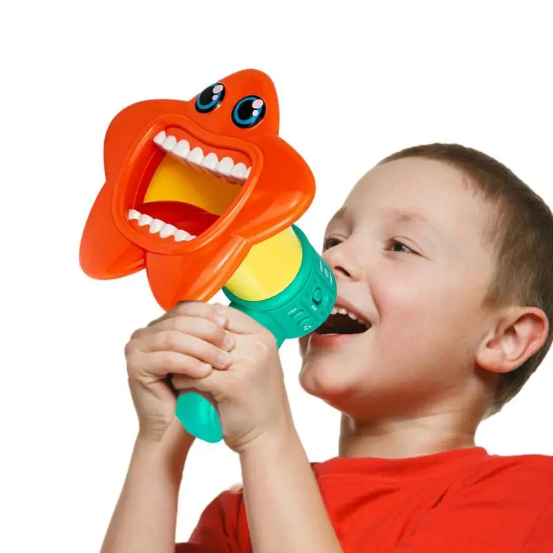 

Voice Changer For Kids Funny Voice Changing Amplifier Toy Portable Handheld Loudspeaker Megaphone Trick Joke Toy