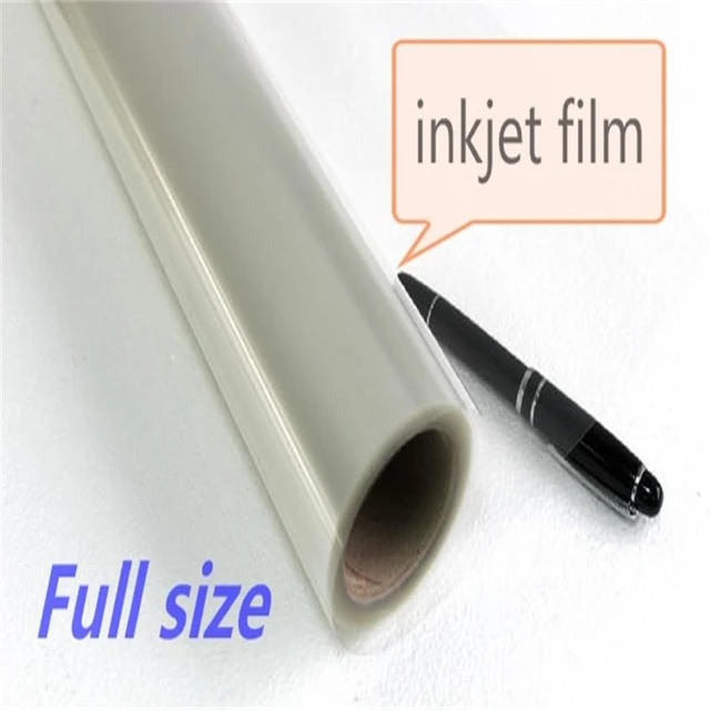 CALCA 17×100FT Waterproof Inkjet Milky Transparency Film for Silk Screen  Printing 1 Roll - AliExpress