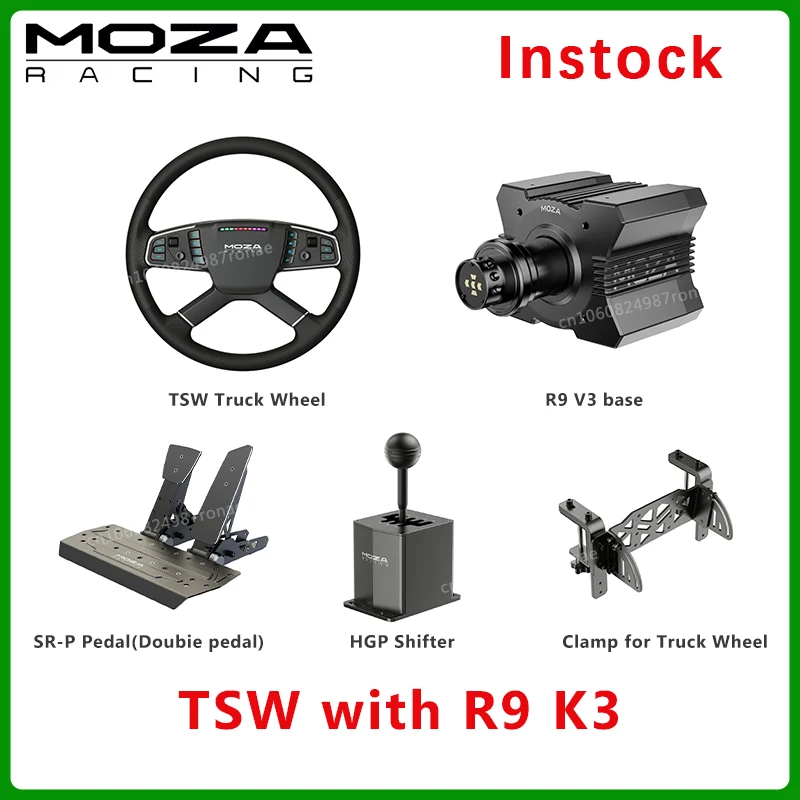 MOZA RACING トラックホイール（TSW）用クランプ