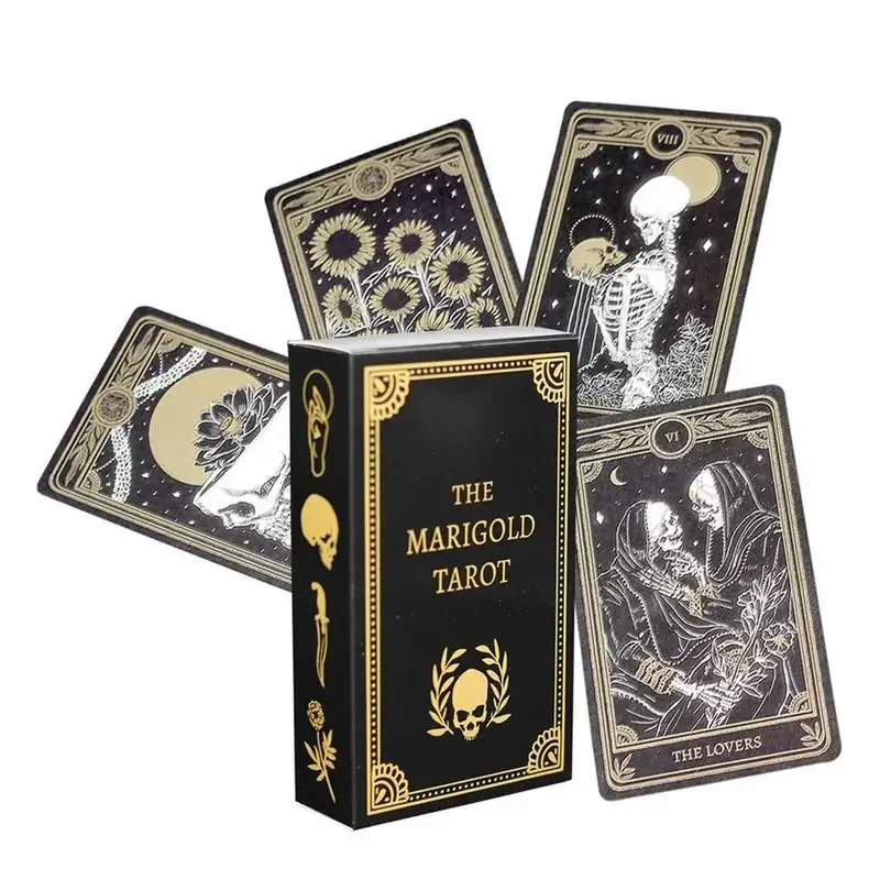The Marigold Tarot Family Gathering Chess Game Fortune Telling Divination Oracle Card Leisure Table Game Entertainment Card 2