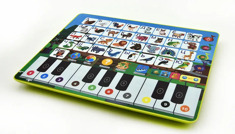 Russian Language Reading Book Learning Educationl E-book for Children Interactive Voice Reading Book Early Study Toys Gifts 3