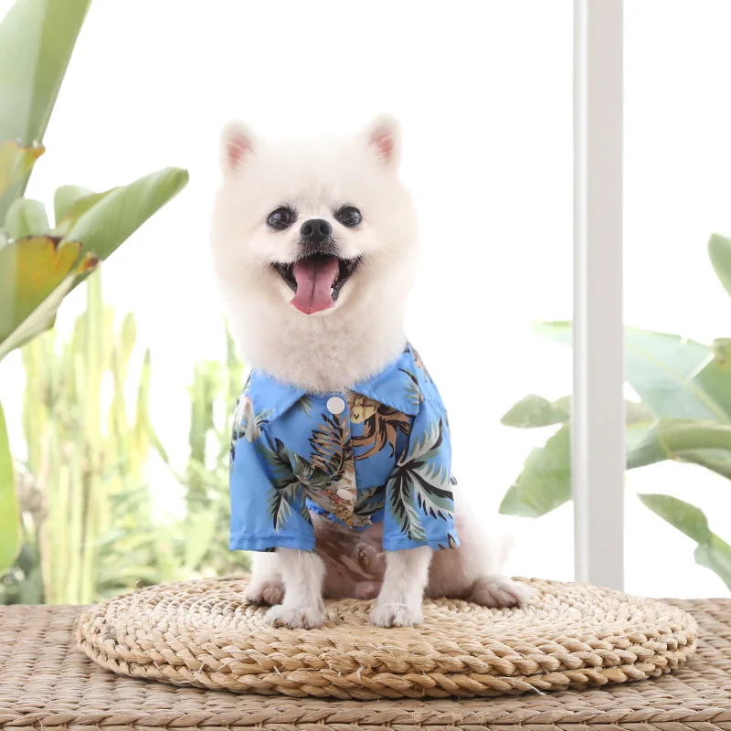 Chemise hawaienne pour chiens