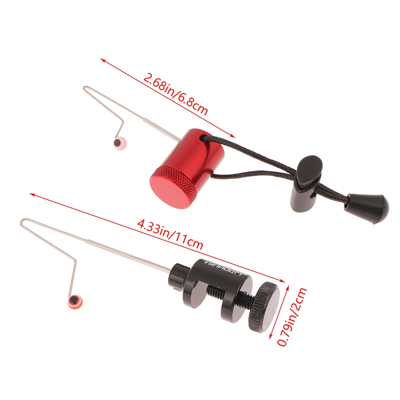 Fishing Line Extrusion Bait Feeder Metal Fishing Hook Extractor For