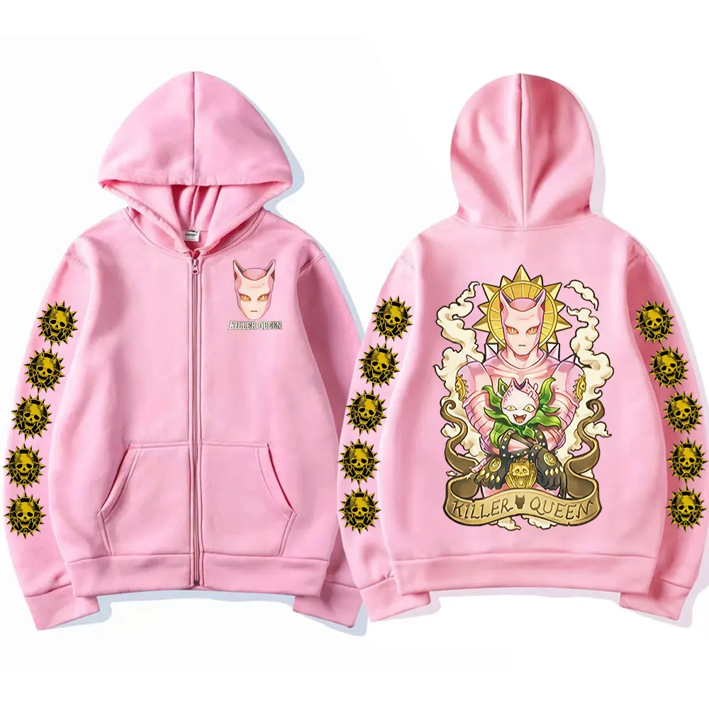 アニメジョジョの奇妙な冒険ジッパーカーディガントレーナーマンガ