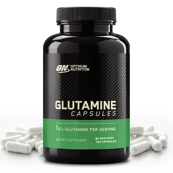 Men's Supplement, L-Glutamine Muscle Recovery Capsules, Restores Strength and Endurance and Promotes Muscle Growth