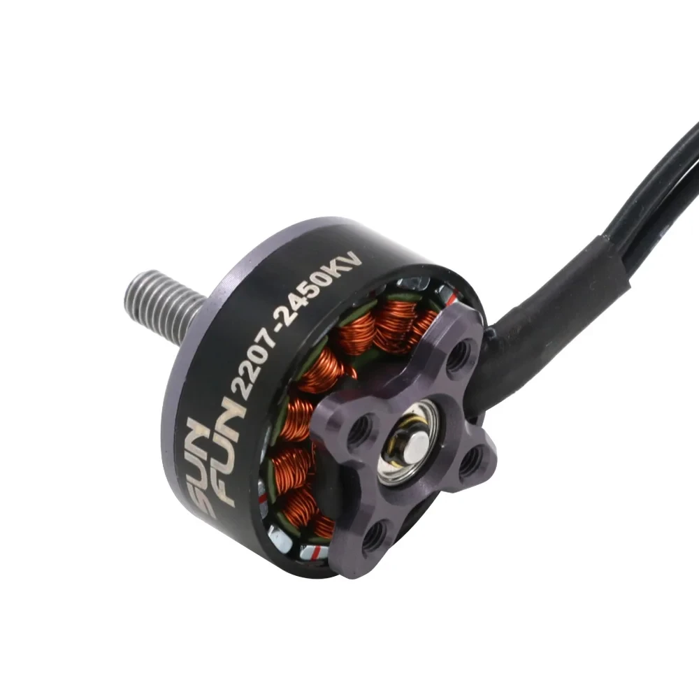 Lot de 4 Moteurs Brushless 2207 2450KV/2750KV/1750KV pour Drone FPV