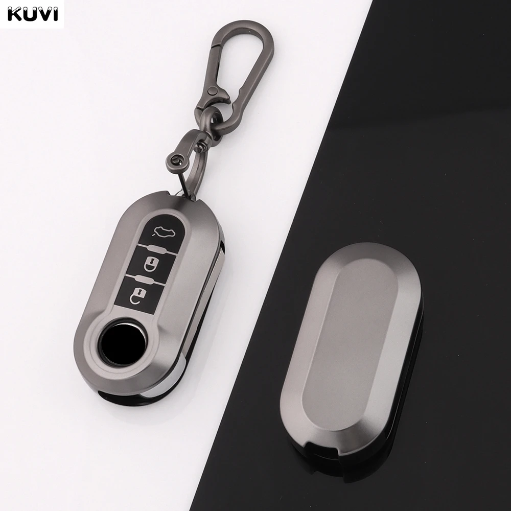Premium TPU Car Remote Key Case Cover Shell for Select Fiat, Lancia, Citroen, and Peugeot Models