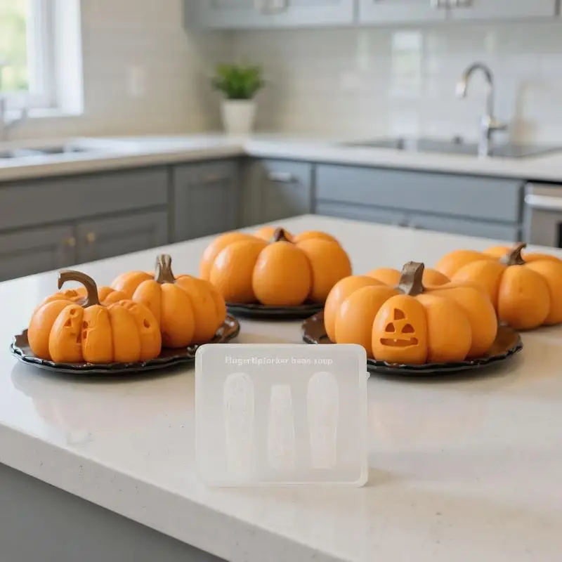 Flower Fox Transparent Silicone Nail Molds DIY Nail Art Decoration Manicure Design Tools 3D Acrylic Nail Art Carving Mold Charms