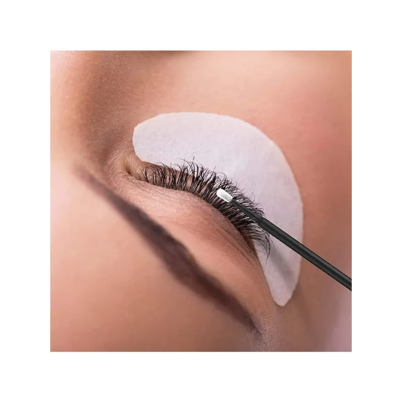 500 PCS Disposable Microbrush Applicators Microfiber Wands for Eyelashes Extensions and Makeup Application makeup brushes eyeshadow sponge applicators lip makeup applicators makeup tool set eyelash accessories eyelashes brush disposable eyelash brushes