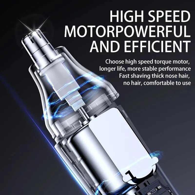 Nose Hair Trimmer YD121 Rechargeable Electric Fully Automatic Washable