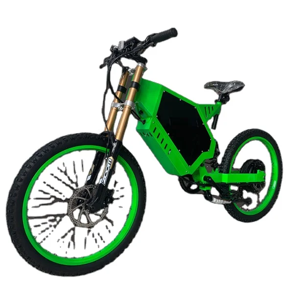 Steel Frame SS10 72v 5000w 40.6ah Battery Bomber 80km/h High Speed Electric Bike off Road Electric Motorcycle Bike