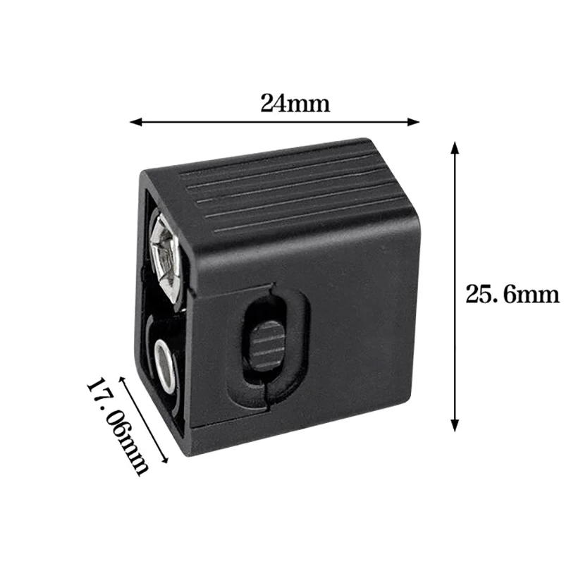 Portable Work Light 6F22 Battery COB Outdoor Lighting Work 9V Battery Flashlight 9V Mini LED Key Light