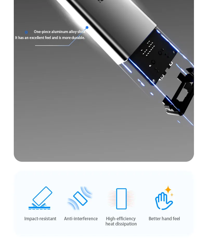 Adapter side angle