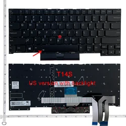 Premium Replacement Keyboard for Lenovo Thinkpad Laptops (US T14S Gen1 Backlit)