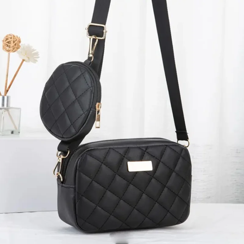2025 Niche Fashion Two-Piece Simple Commuting Portable Women'S Crossbody Versatile Bag