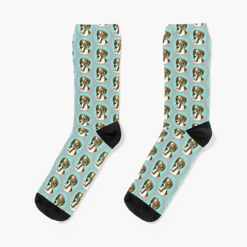 

Boxer Eyes ~ Circle Socks short kids Socks Men Women's