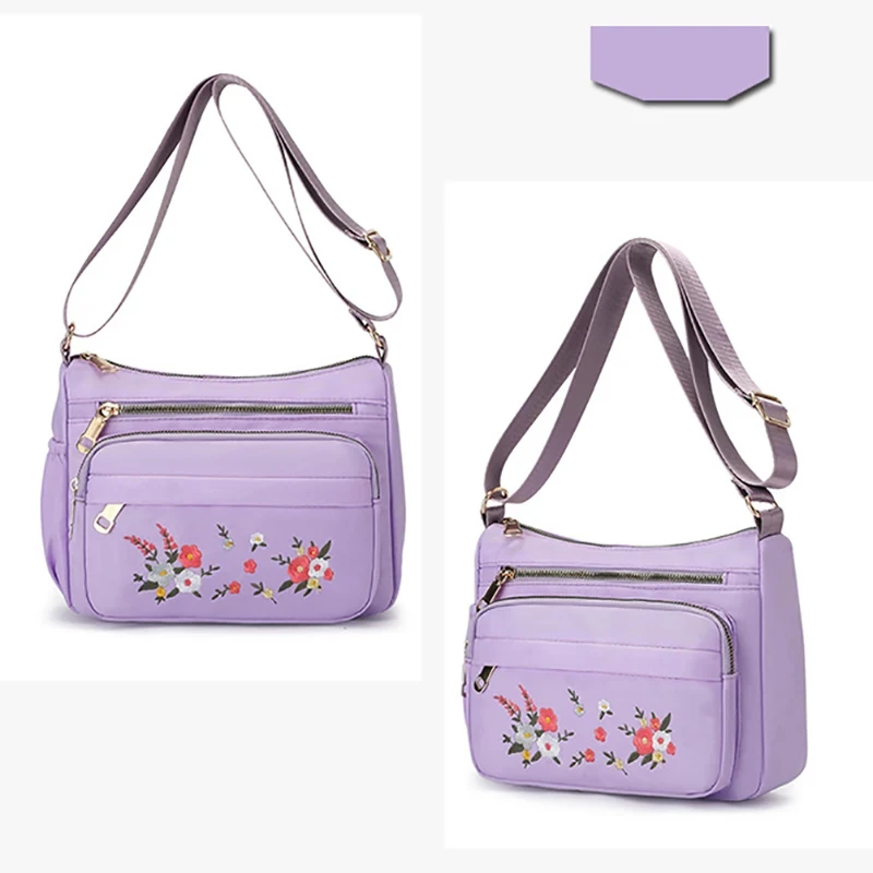 Geestock نايلون حقيبة كتف نسائية مقاوم للماء حقيبة...