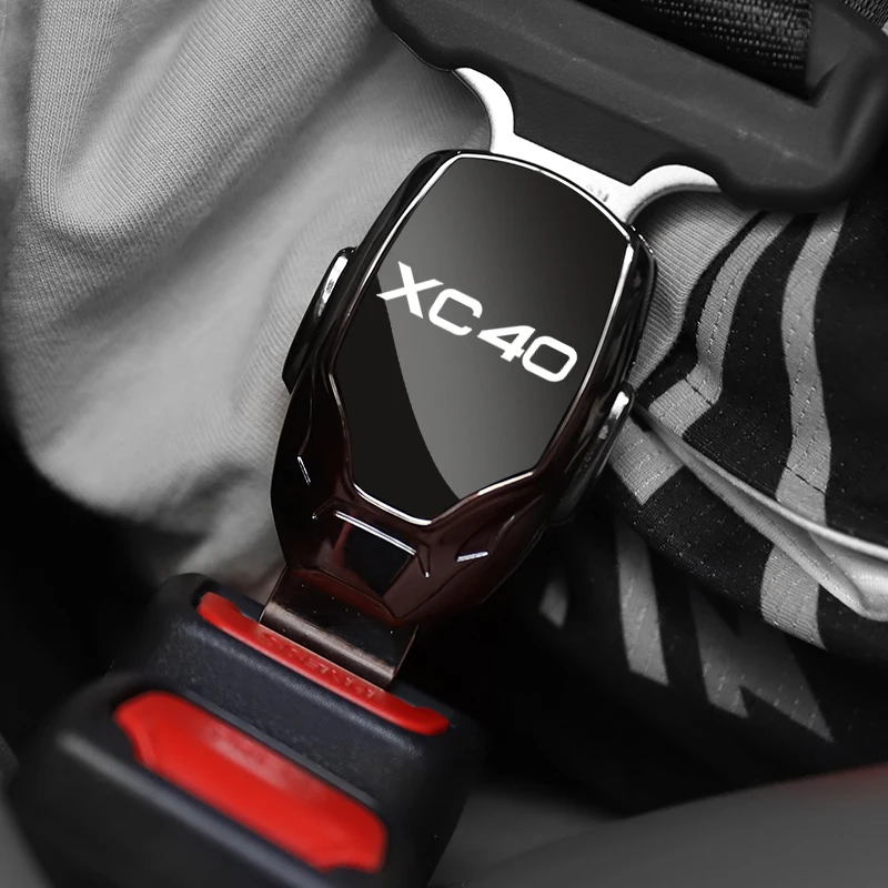 Car Seat Belt Clip Extender For volvo XC40 XC60 XC70 XC90 Safety Belt Car Accessories
