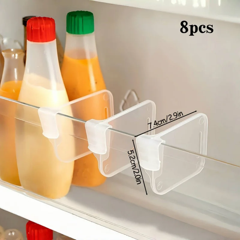 Home Refrigerator Storage Partition Board Adjustable Fridge Divider Storage Separators Kitchen Bottle Can Shelf Organizer Home Refrigerator Storage Partition Board Adjustable Fridge Divider Storage Separators Kitchen Bottle Can Shelf Organizer