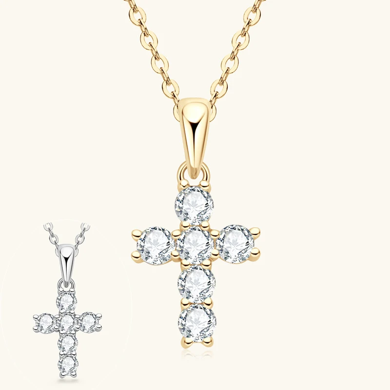 

Apaison 3 mm Moissanite 100% 925 Sterling Silver Pendant For Women Adjustable 40+5cm Necklace Fine Jewelry Female Gift Wholesale