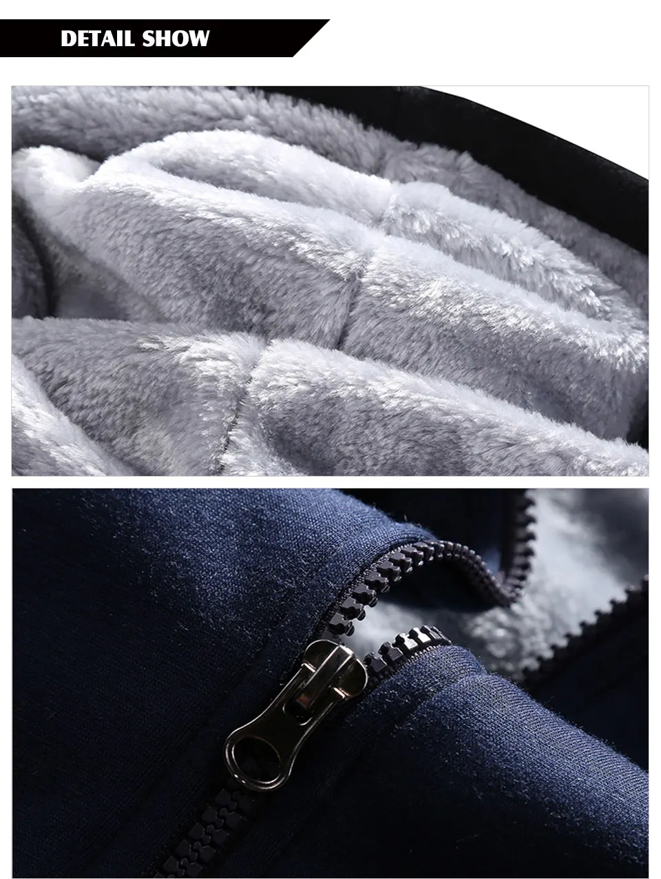 New Fleece Men Set Fashion Brand Tracksuit Lined Thick Sweatshirt + Pants Sportsw Male Winter Warm Hooded_voghion.com