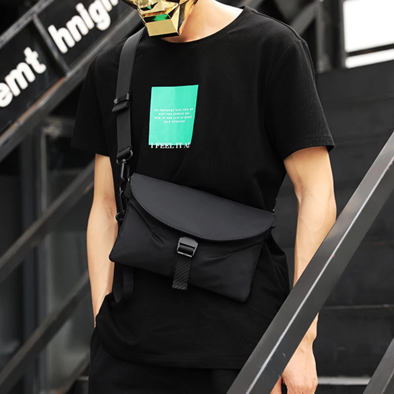 Large Anti-tear Nylon Tote Bag | Streets of Seoul | Men's Korean Style  Fashion