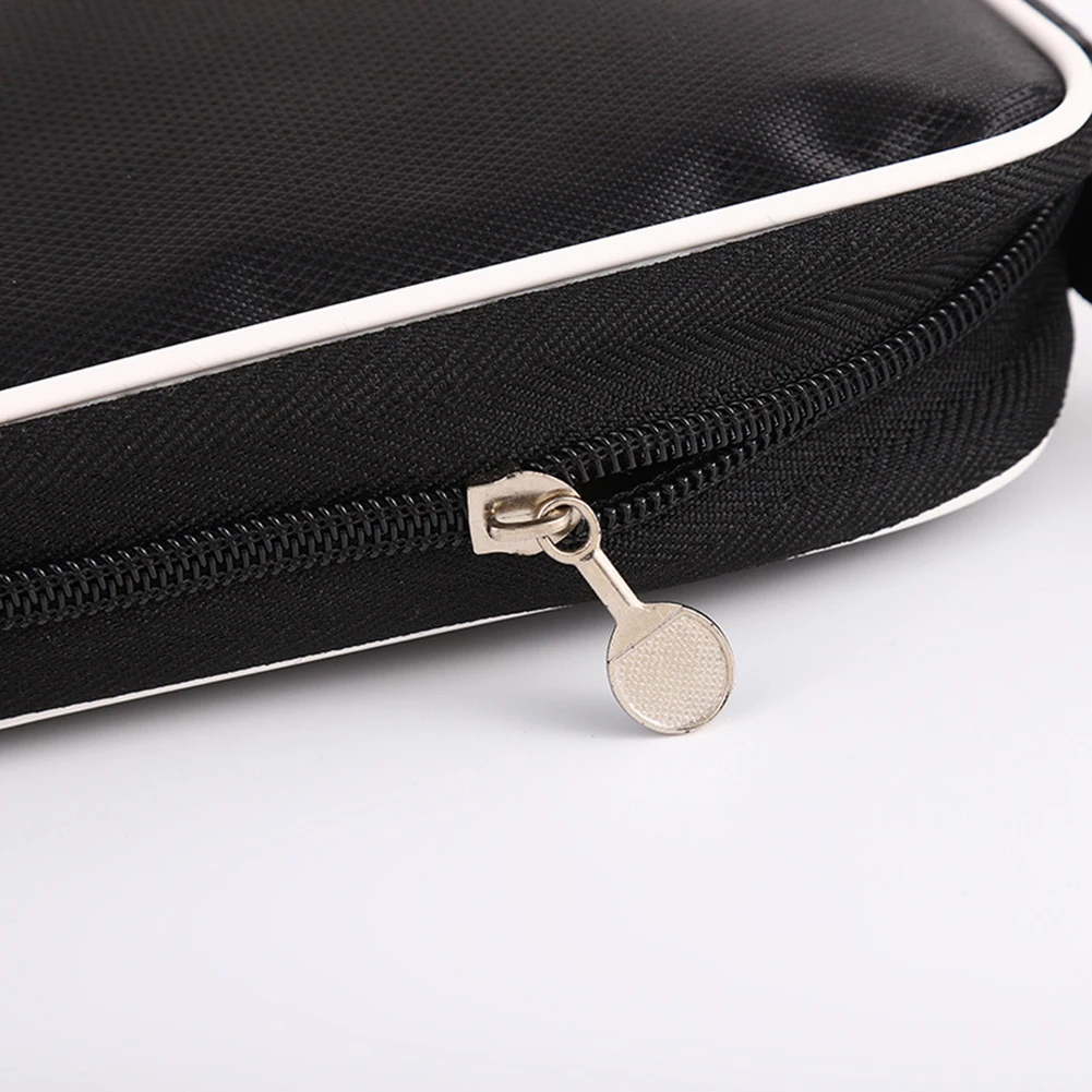 Description Picture 4 of itemPortable Table Tennis Rackets Bag Gourd Type Paddles Case Dustproof Storage Bag Waterproof Racket Case Bat Cover For Pong