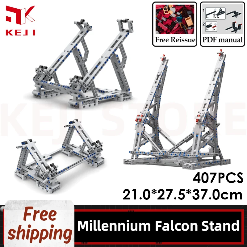 Keji Il Banco Di Mostra Per Millennium Falcon 75257 75105 75192 Moc Building Blocks Mattoni Star War Toys Accessori