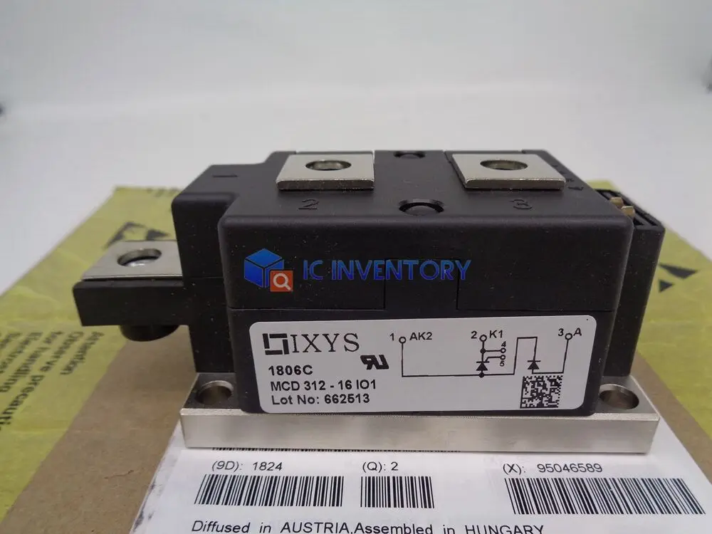 

Блок питания MCD312-16I01 IXYS, 1 шт., новый 100% гарантия качества
