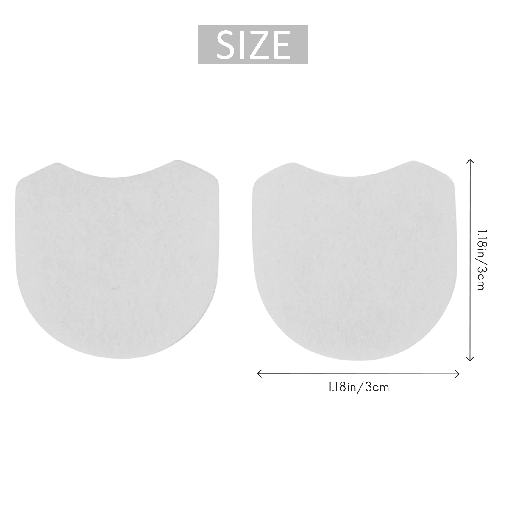 M18K-20Pcs Filter CPAP-Replacement-Filters for ResMed AirMini Devices Ultra Fine Hypoallergenic Disposable CPAP-Filters