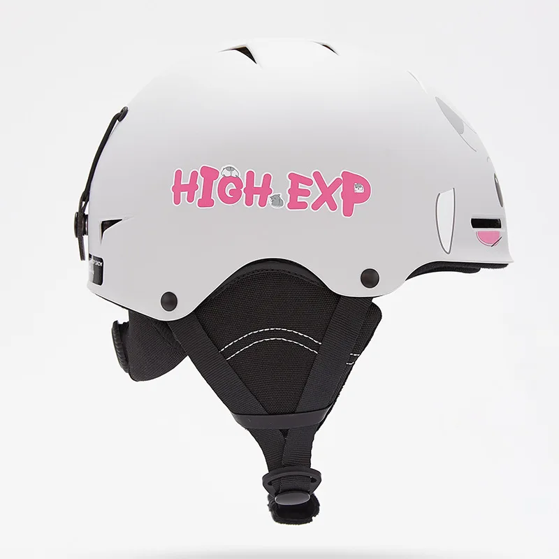 

2023 Outdoor Integrally-molded Boy Girl Skiing Capacete Sport Children Snowboard Helmet with Earmuff Ultralight Safety Equipment