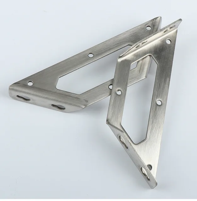 1pcs stainless steel triangle fixed bracket Angle of the frame equerre metal  fixation Multi-purpose triangular code bracket