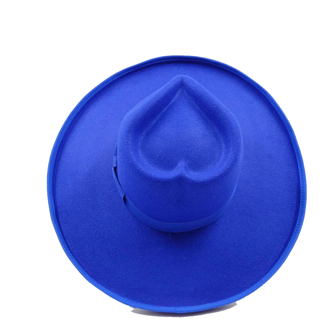 10cm Liebes hut Fedora neue Rose rot Großhandel Fedora erhöhte Krempe monochrom neue Jazz Hut Winter breite Krempe Hut Sombrero Mujer – Detail 9