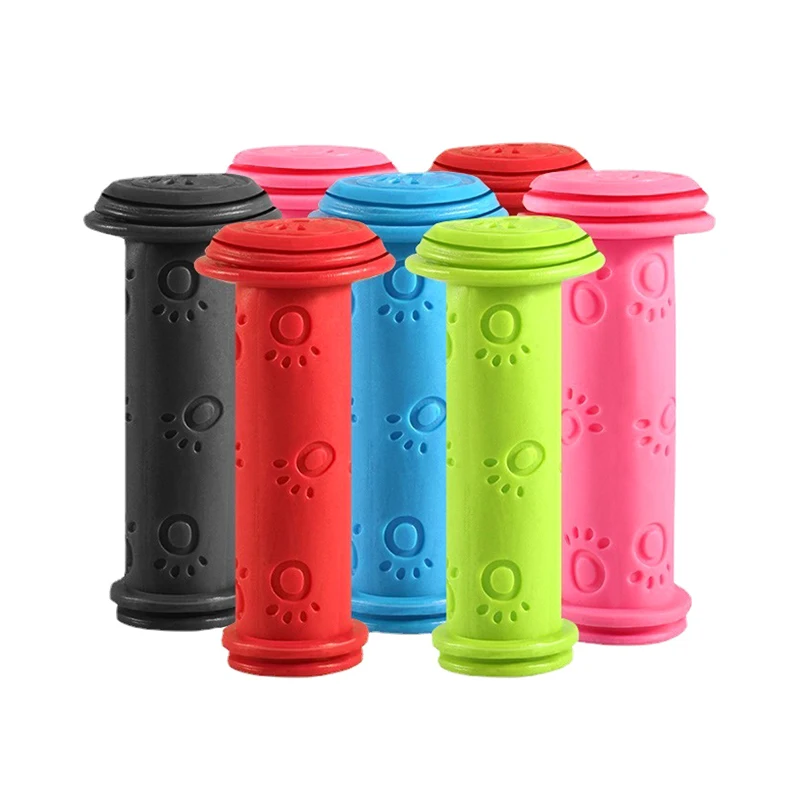 LYCAON Poignées De Guidon, Poignée De Vélo Antidérapante En Caoutchouc Avec Verrouillage En Aluminium, Poignée Pour Scooter, Cruiser, Urbain, Tricycle, Chaise, VTT, BMX (bleu