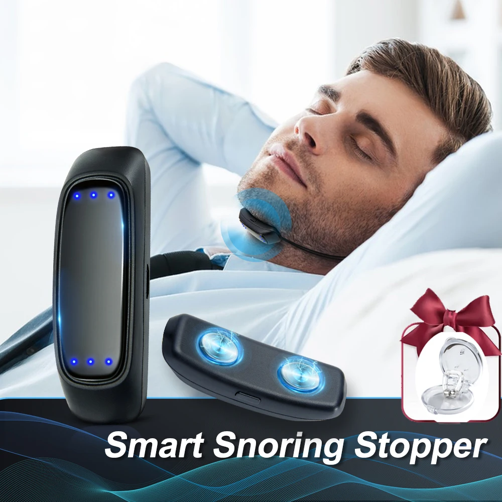 Pulse Smart AntiSnoring Device Effective Anti Snoring Solution