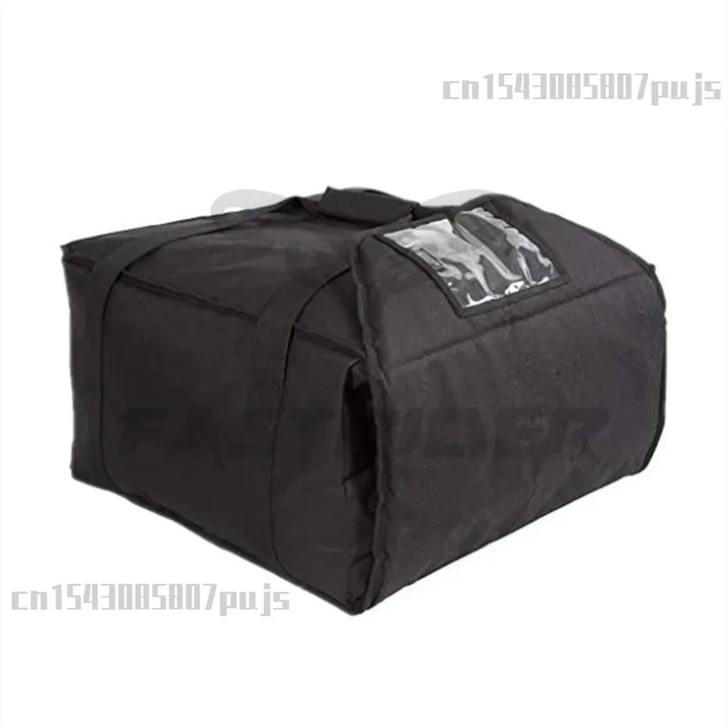 Portable Food Delivery Bag Pizza Bag Waterproof Insulated Cooler Folding Picnic Basket Ice Drink Box Thermal Lunch Box