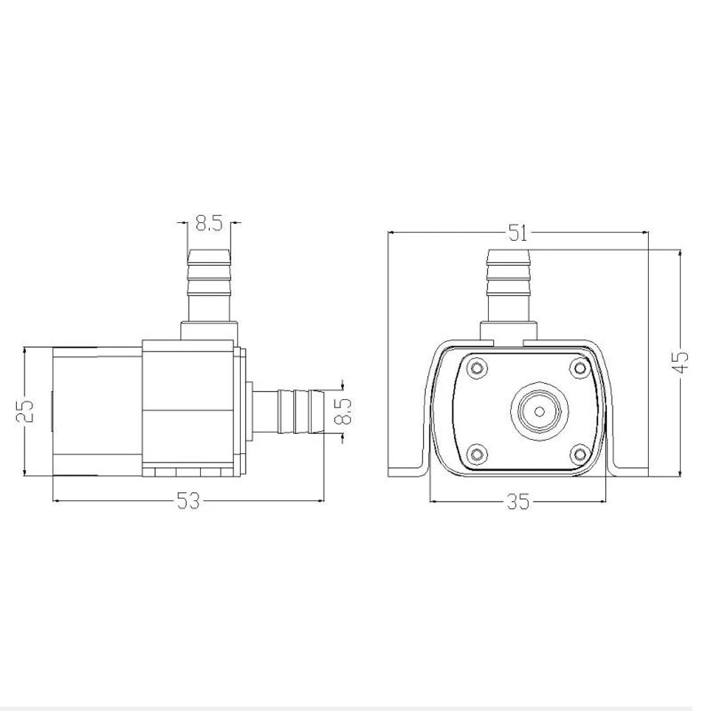 High-Efficiency Micro Water Pump for Hydroponics and Aquariums