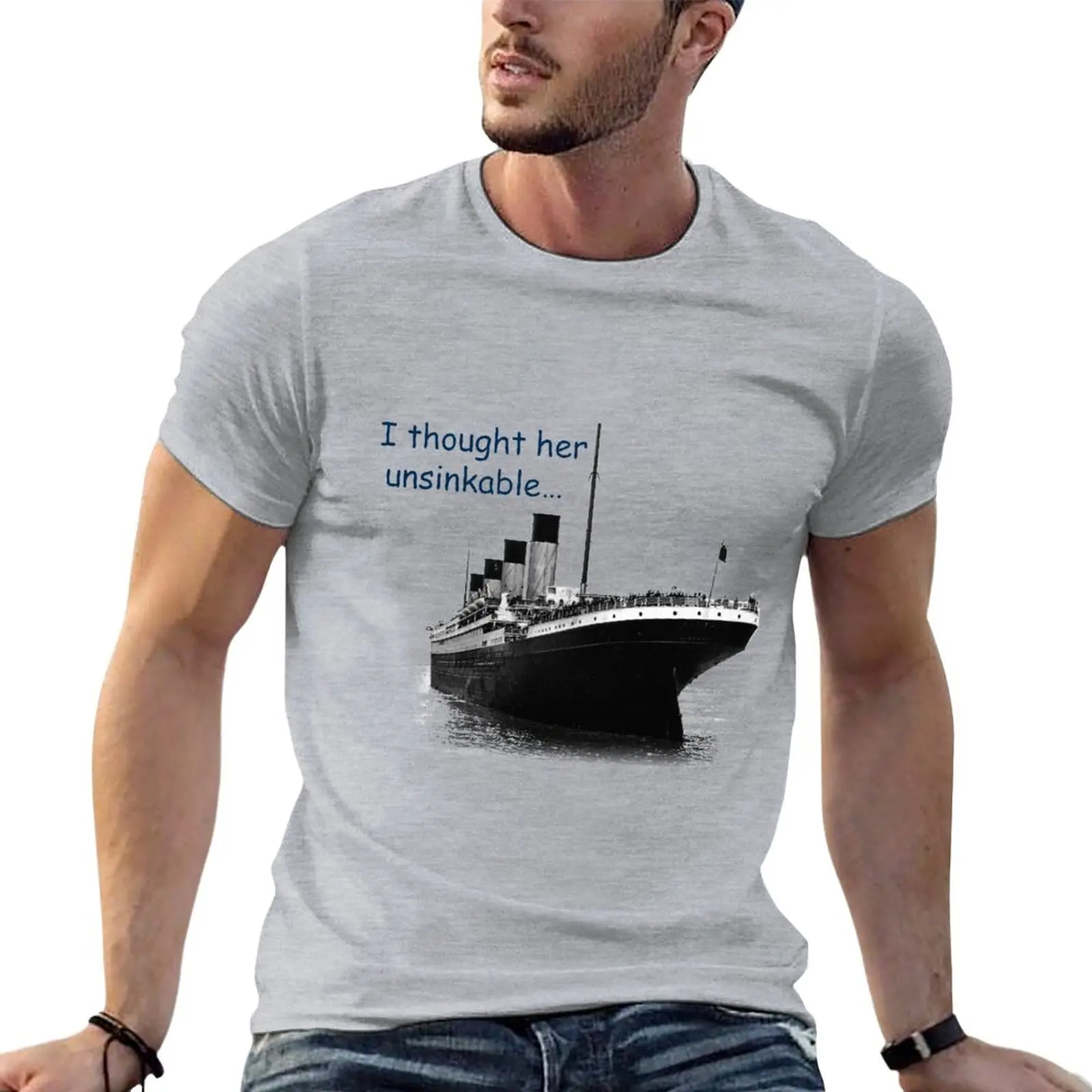 

RMS Titanic T-Shirt plus sizes aesthetic clothes Men's clothing