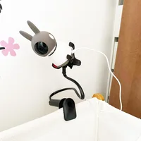 Nouveau support de caméra pour moniteur de bébé, support sur berceau de lit, support universel multifonction réglable à bras Long 5