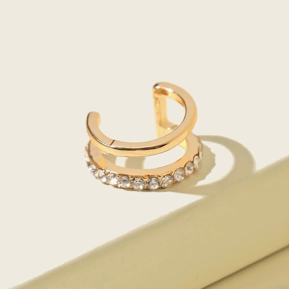 Clip Earrings Buckle Ear Cuff No Piercings Fake Cartilage Ear For Women Delicate Fashion Jewelry Accessories