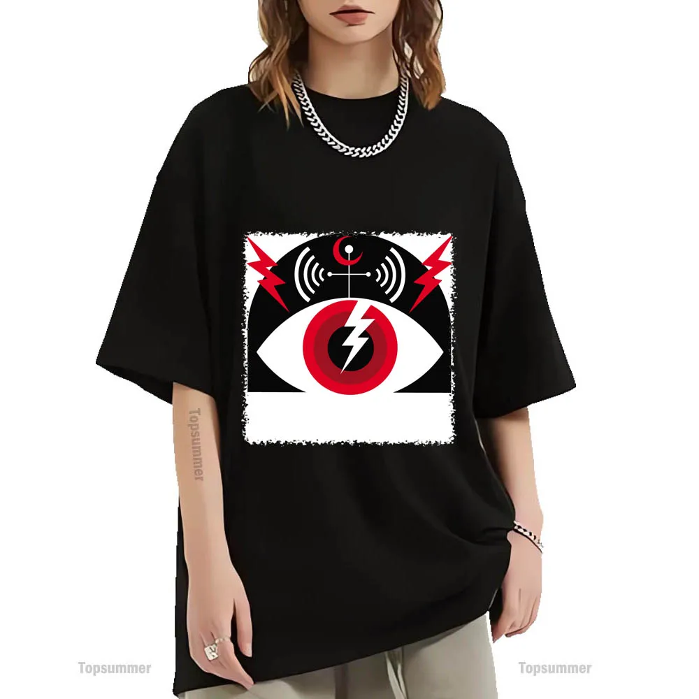 Lightning Bolt Album T Shirt Pearl Jam Tour T-Shirt Donna Metal Rock Magliette A Maniche Corte Magliette Maschili In Cotone