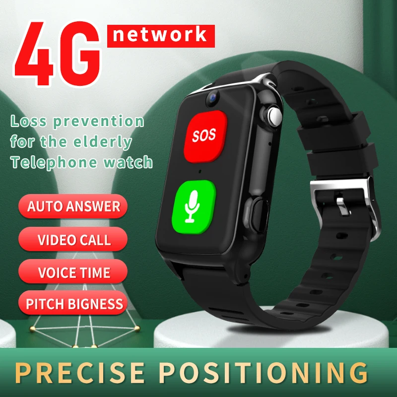 Pulsera de seguimiento con GPS para ancianos, rastreador de Voz  bidireccional, impermeable, IP67, 4G - AliExpress