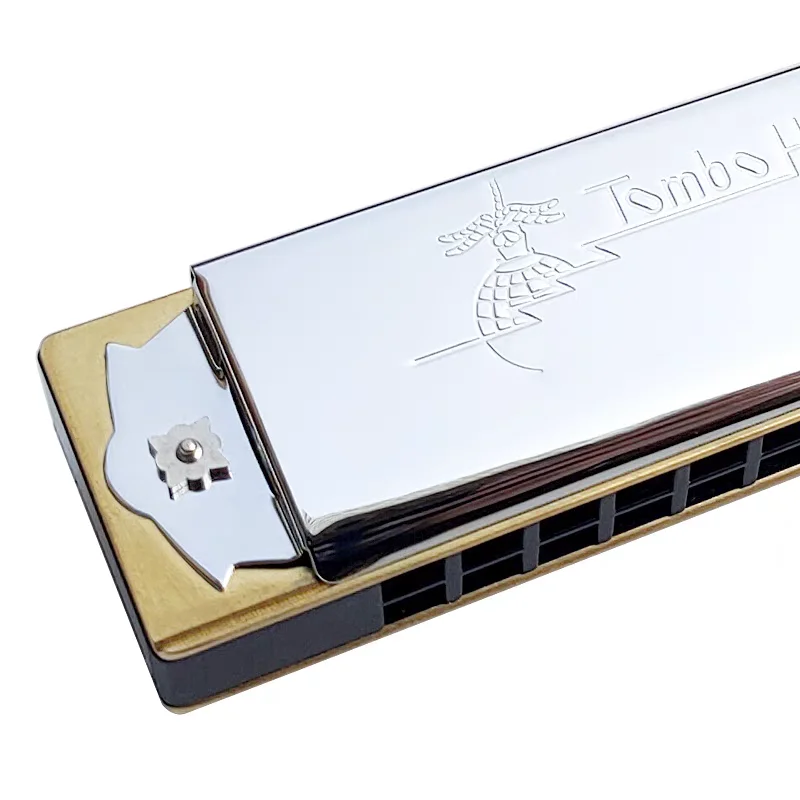 Tombo Tremolo Harmonica 21 Classic No. 3521S Prefessional Armonica 21 Holes Mouth Organ Key C A G Tone Harp Instrumentos